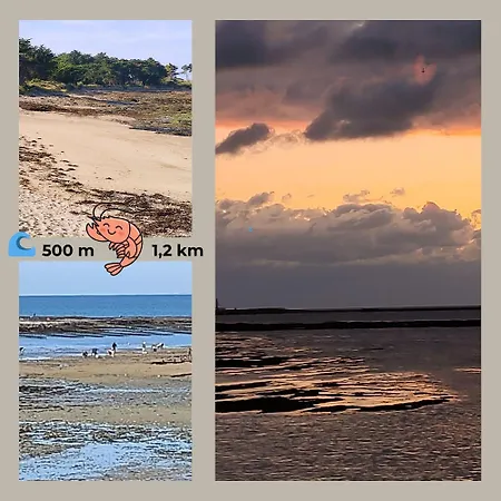 Le Jardin De Jade Feriehus La Plaine-sur-Mer