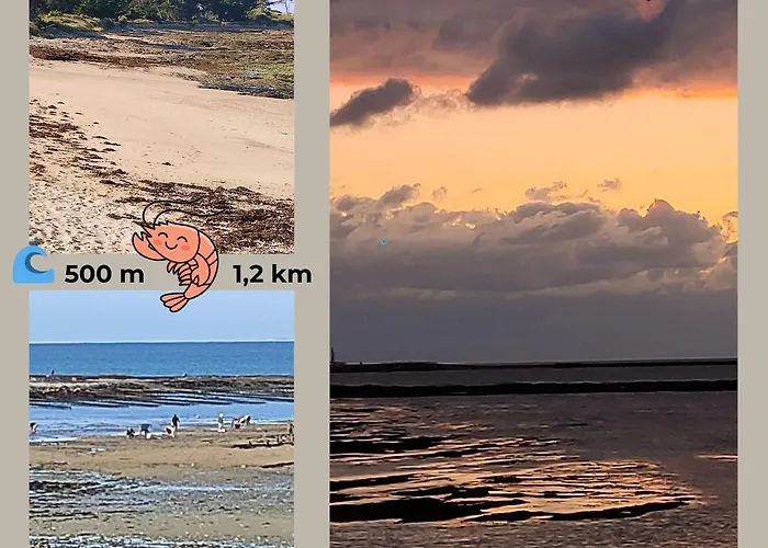 Le Jardin De Jade Feriehus La Plaine-sur-Mer